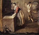 Giacomo Ceruti The Laundress painting